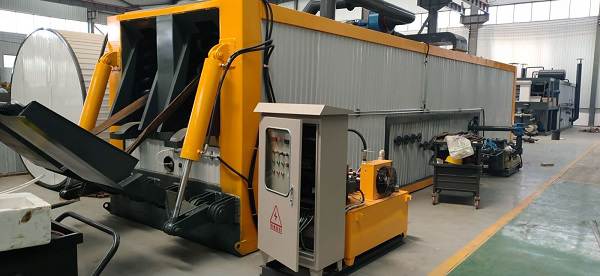 Mauritania's 8m3 asphalt barrel removal equipment was sold today_1